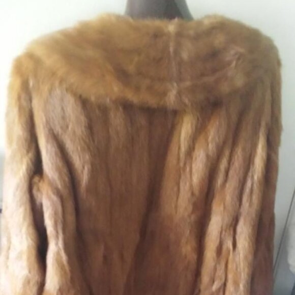 Vintage 1940s Duckworth's Furs Mink Coat and Stole/Capet (Size Medium) - Picture 2 of 5